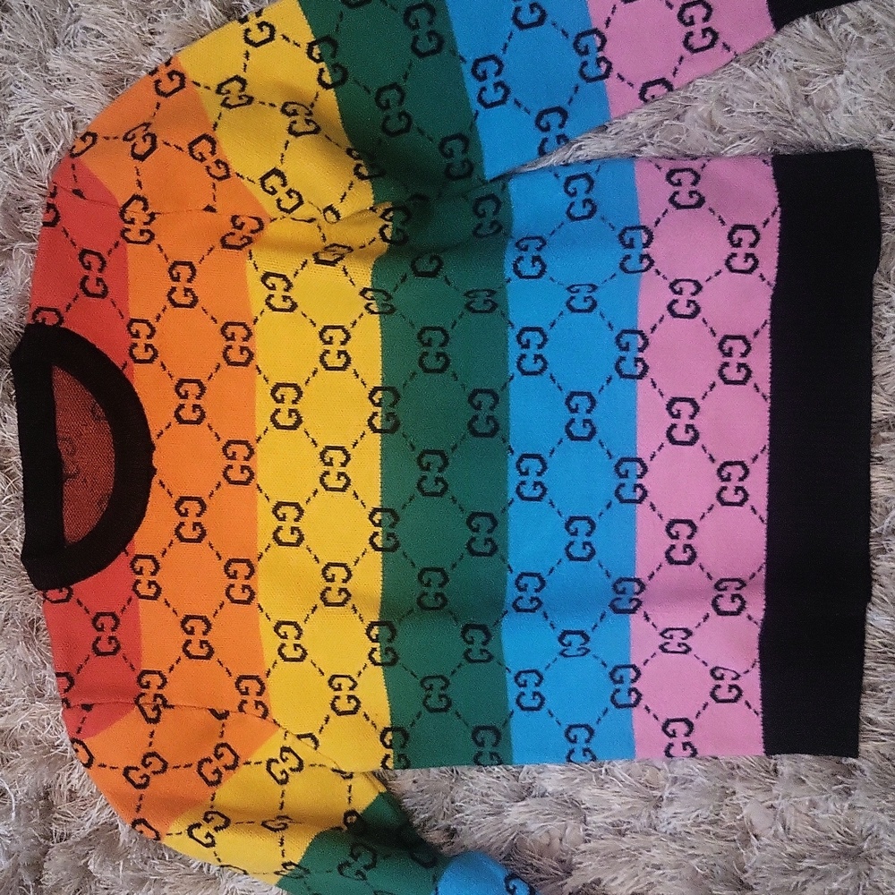 Gucci Rainbow Crewneck Sweater - Picture 3 of 3